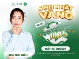 CHƯƠNG TRÌNH KHUYẾN MÃI MỪNG SINH NHẬT SPA THU HIẾU 2023