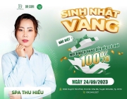 TƯNG BỪNG SINH NHẬT SPA THU HIẾU 7 NĂM 