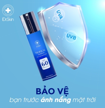 KEM CHỐNG NẮNG VẬT LÝ IDr.SKIN TROPICAL SUNBLOCK